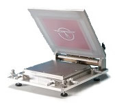 HP-320型スクリーン印刷機 （手刷り卓上印刷機）